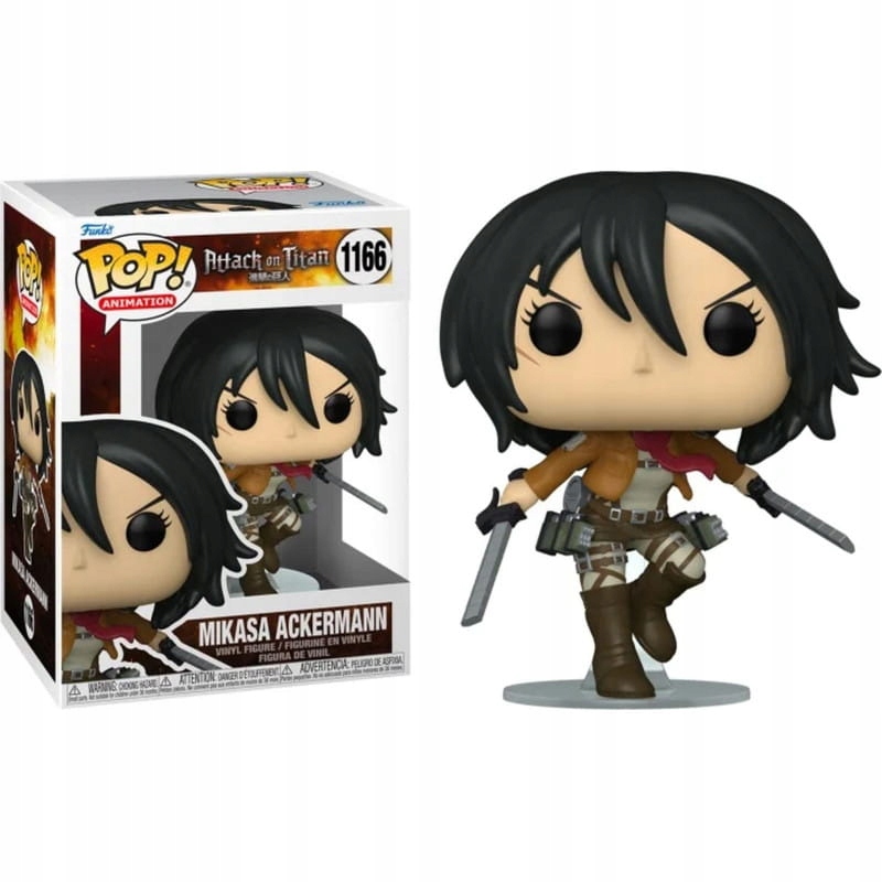 Funko Pop! Útok Titánů 1166 S3 Mikasa Ackerman