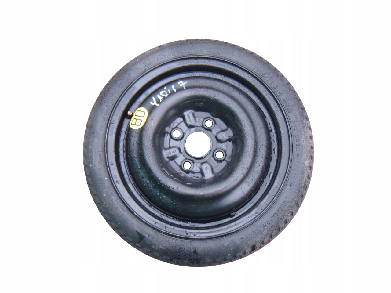 TOYOTA YARIS 1 I 5D 99- KOŁO DOJAZDOWE 4X100 14 115/70