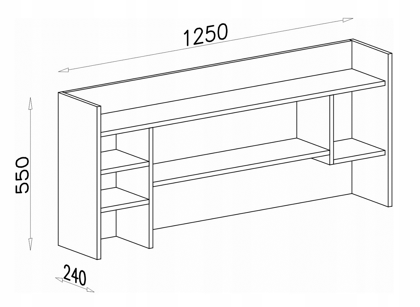 Półka GAMBI 11 Meble młodzieżowe *Nowość Marka Meble Noka