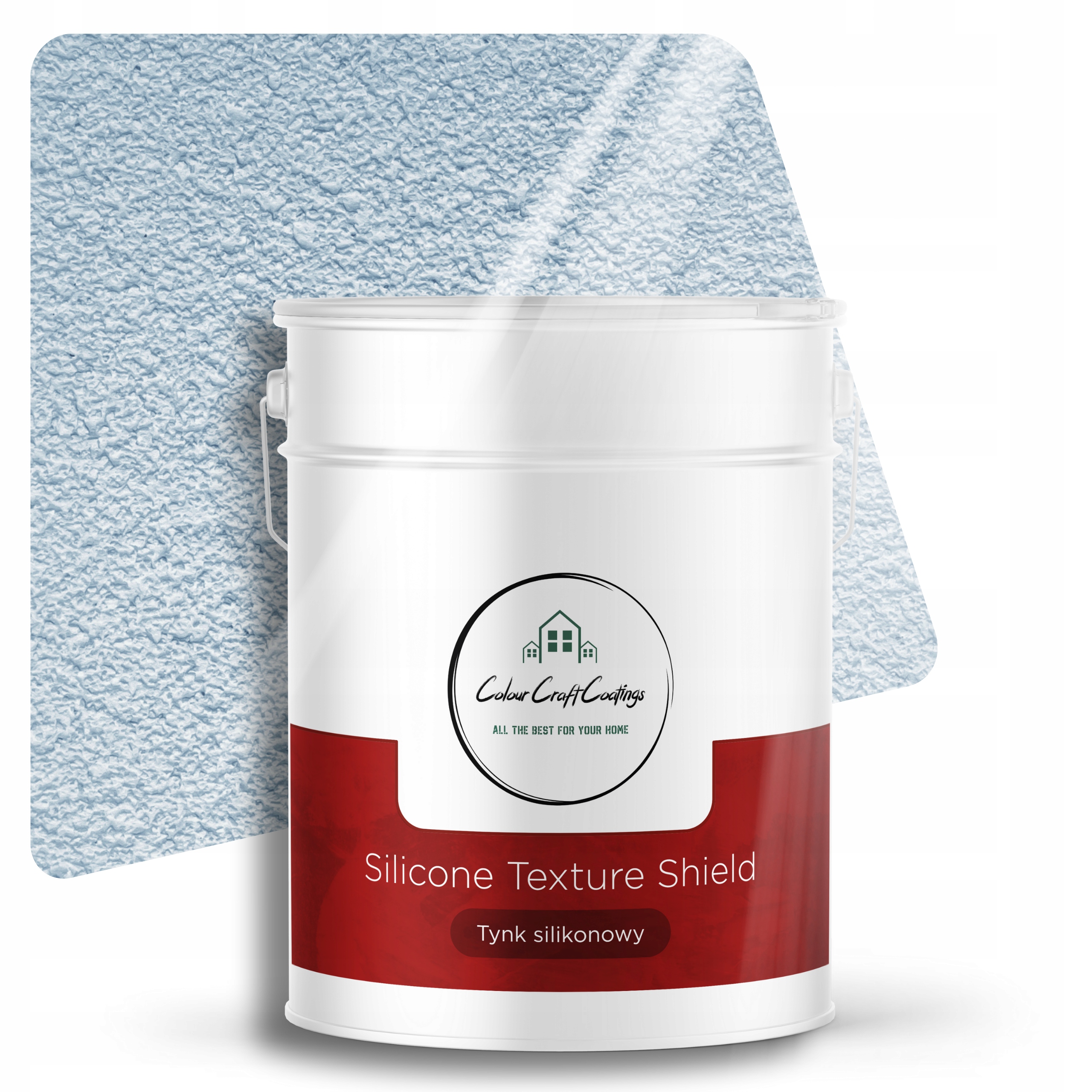 Silikonová omítka 1.0MM Beránek Modrý 15KG F123