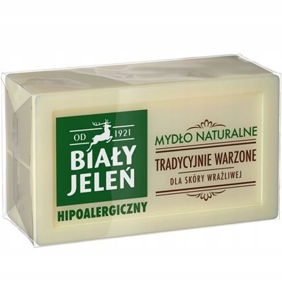 

Biały Jeleń Szare Mydło W Kostce 150g