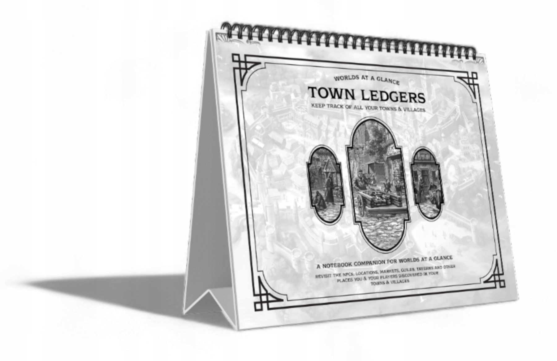 Worlds At A Glance 5E Notatnik Town Ledgers
