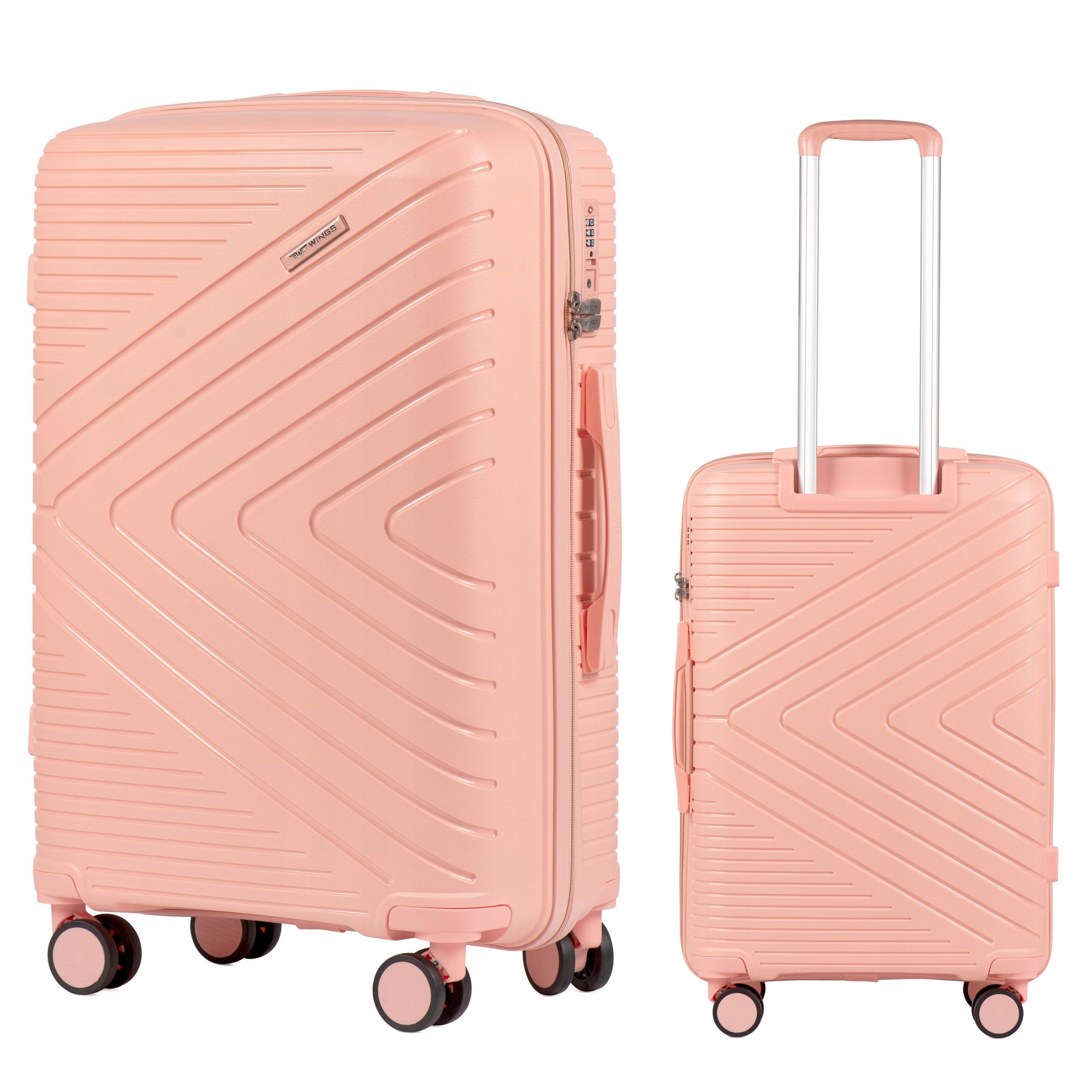 Kufr tvrdý Střední XL Wings Cestovní kufr na 4 kolečkách Polypropylen