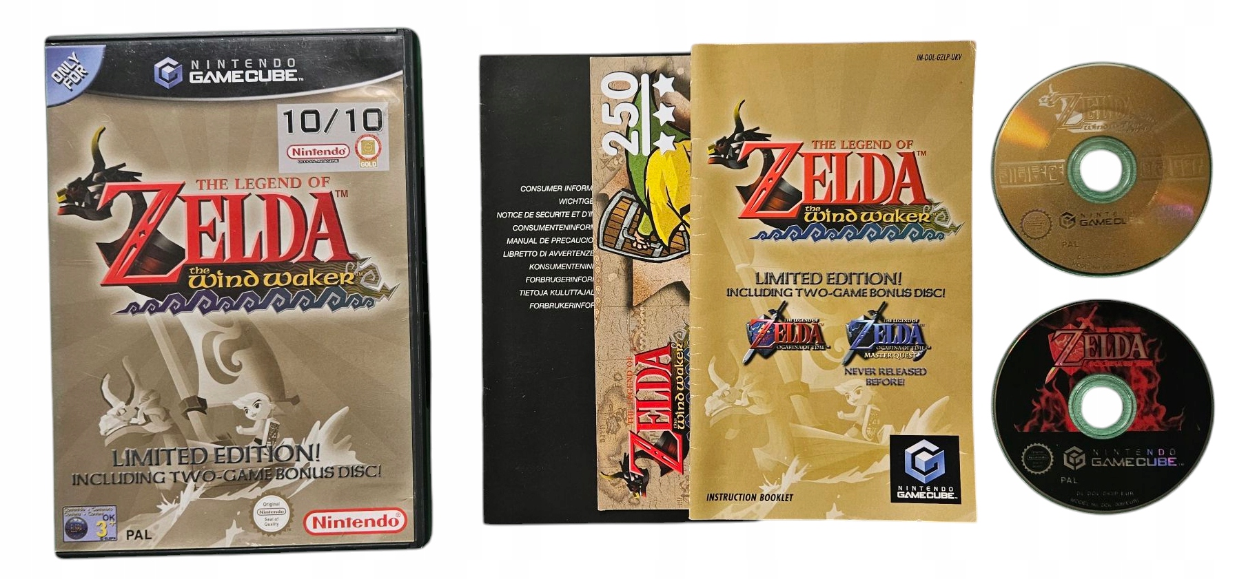 THE LEGEND OF ZELDA THE WIND WAKER GC