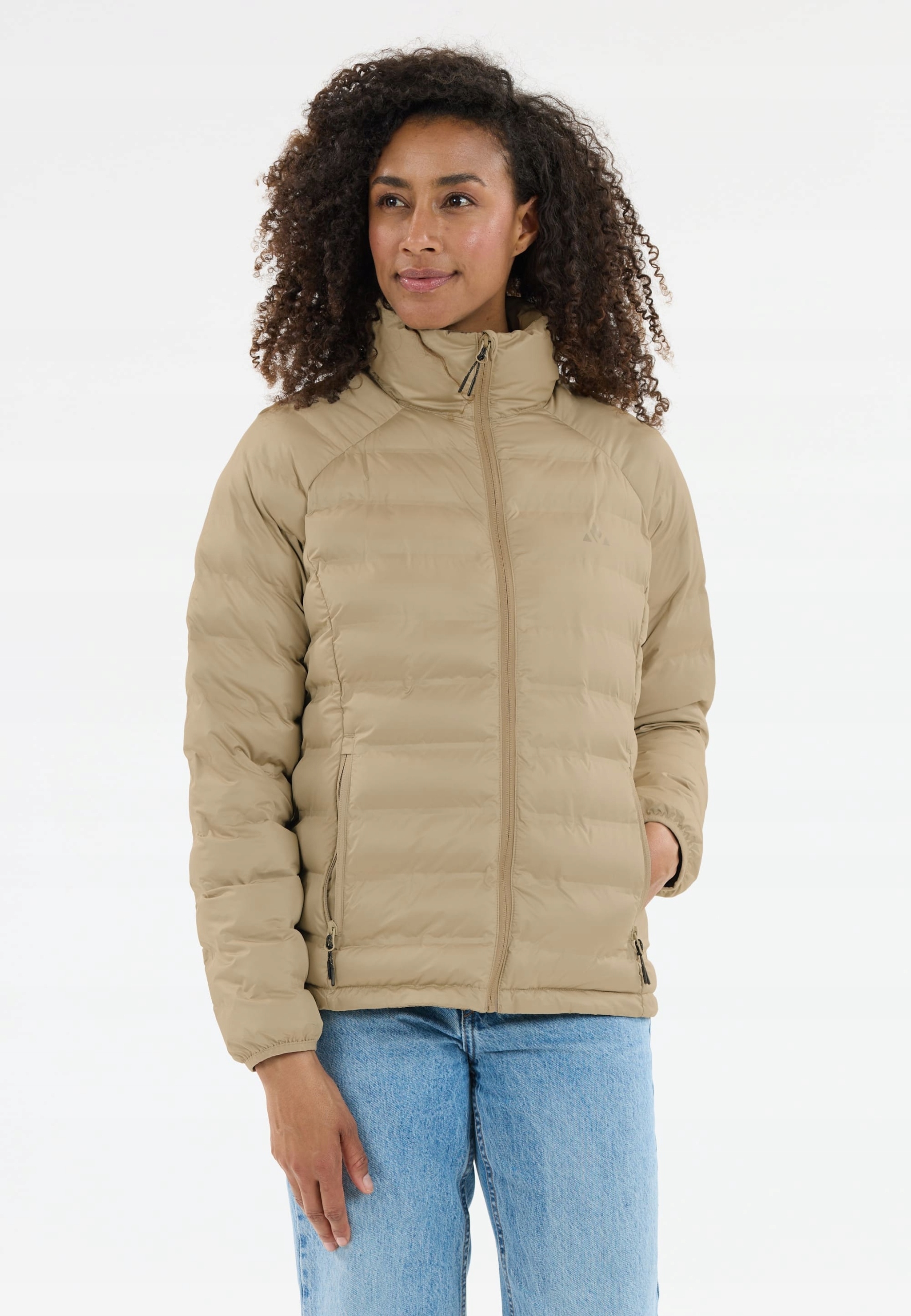 Zimní bunda dámská Whistler Froze Light Puffer Jacket Béžová 38