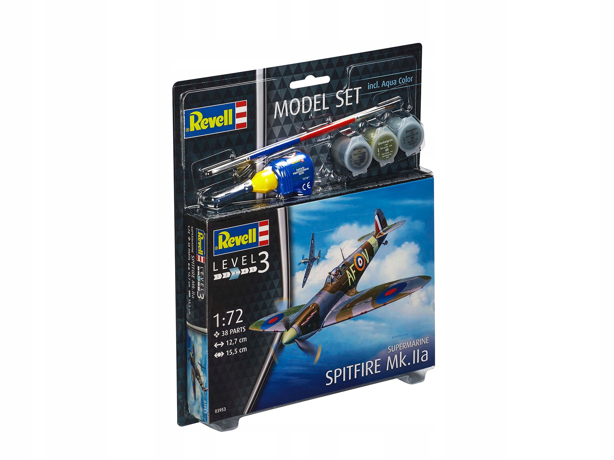 Model ke slepení Set Revell Spitifre Mk.iia