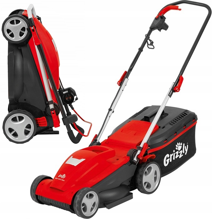 

Grizzly Kosiarka Elektryczna 1400W 34cm 30L