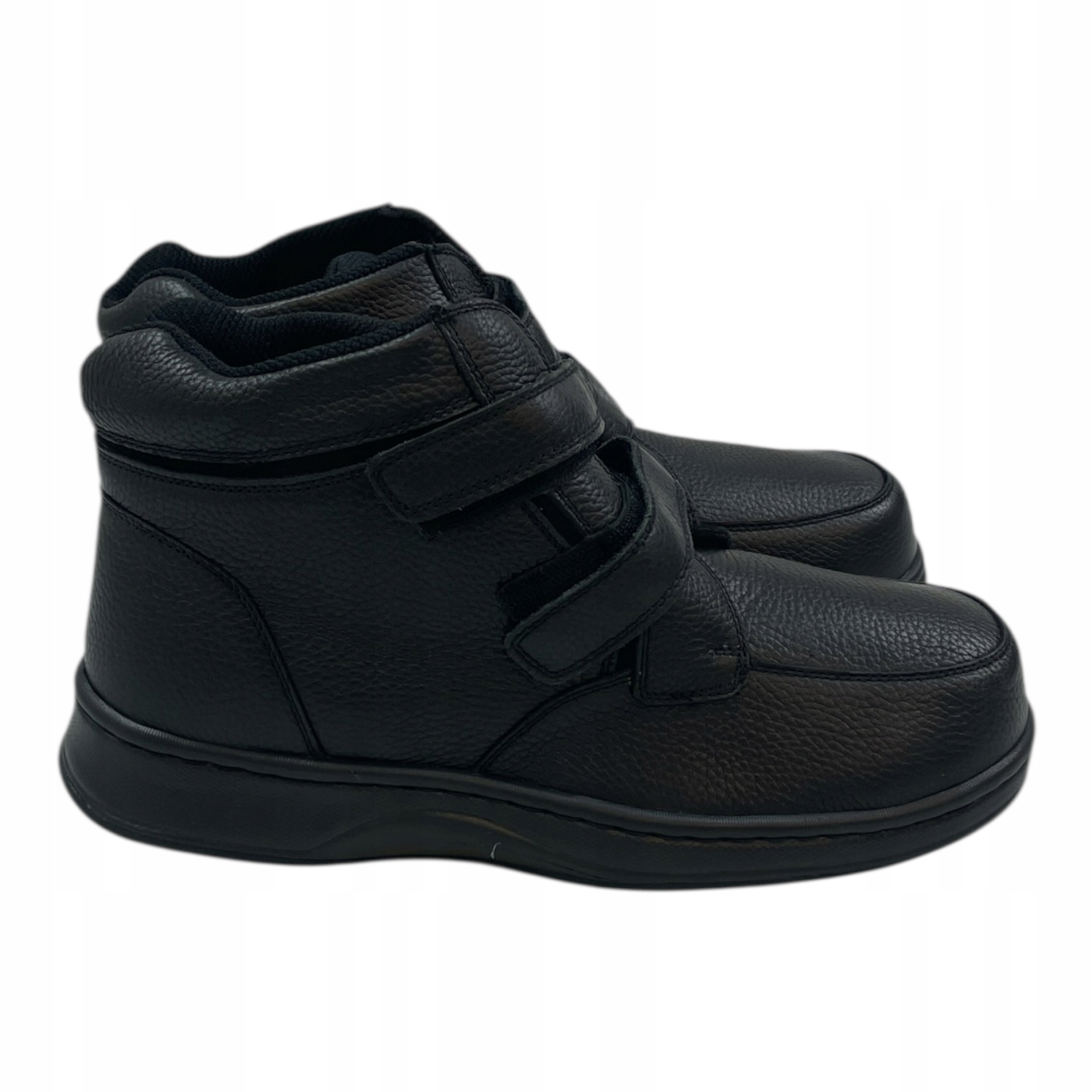 Orthofeet pánské zdravotní boty černé na suchý zip vel. 44 Eu