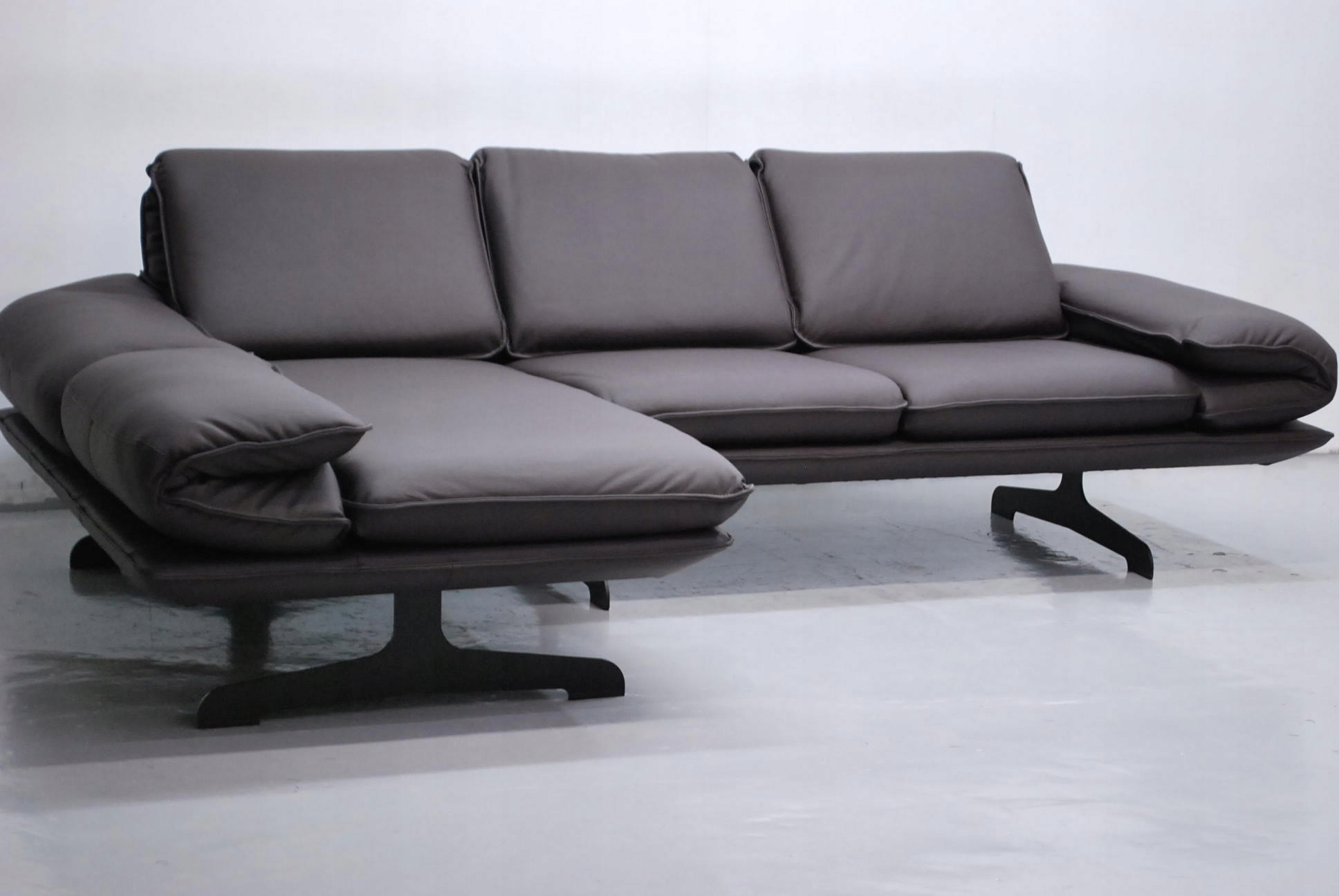 RUG DESIGN wielki NAROŻNIK regulowana wysokość kanapa rogówka skóra natural Kolekcja NEW YOR