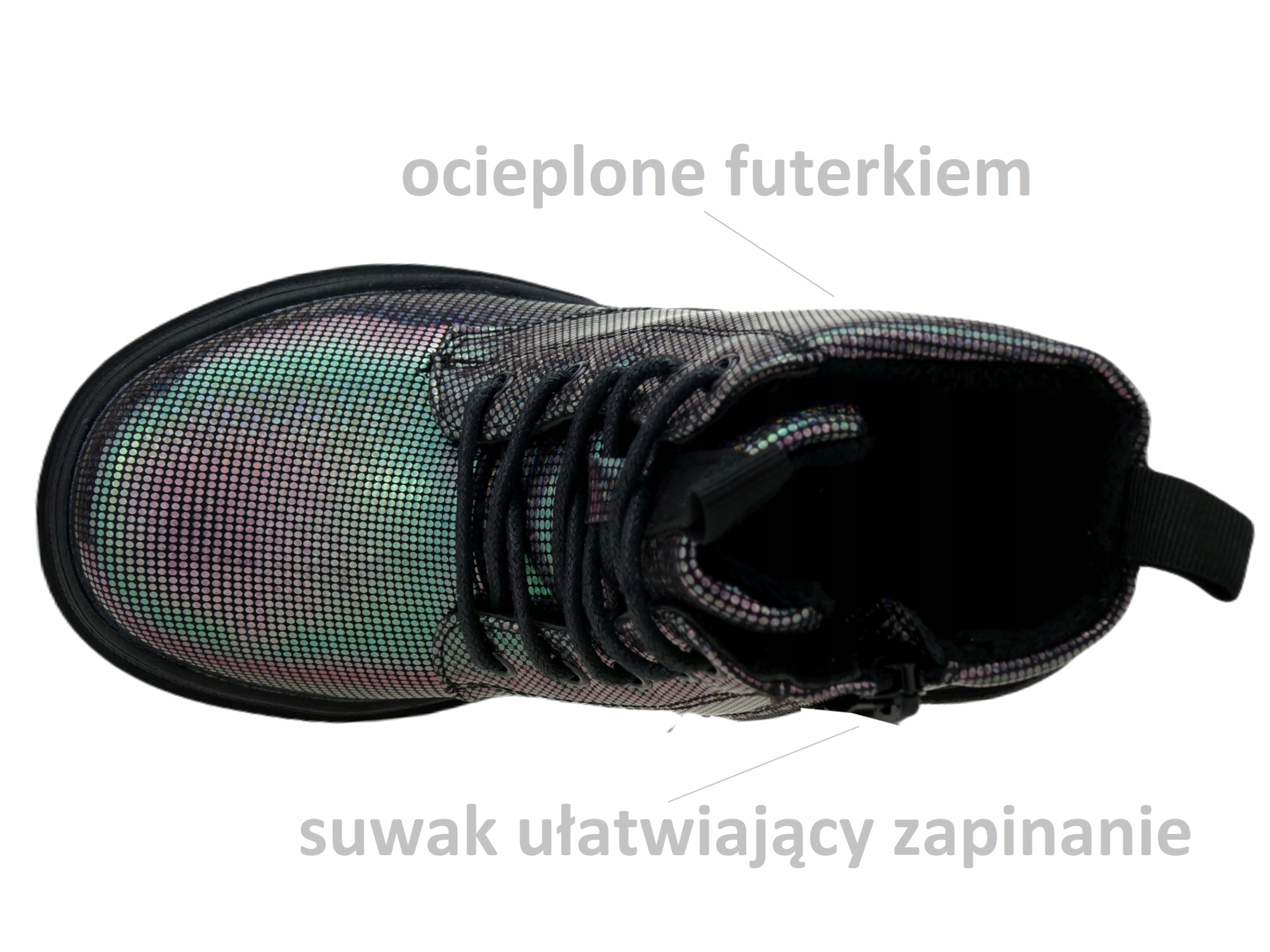 BUTY ZIMOWE DZIEWCZĘCE OCIEPLANE ŚNIEGOWCE 25 Płeć dziewczynki