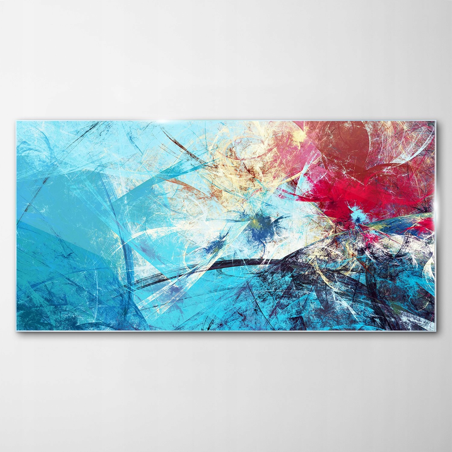 

Obraz Szklany Dekor Abstrakcja Zima Poranek 140x70