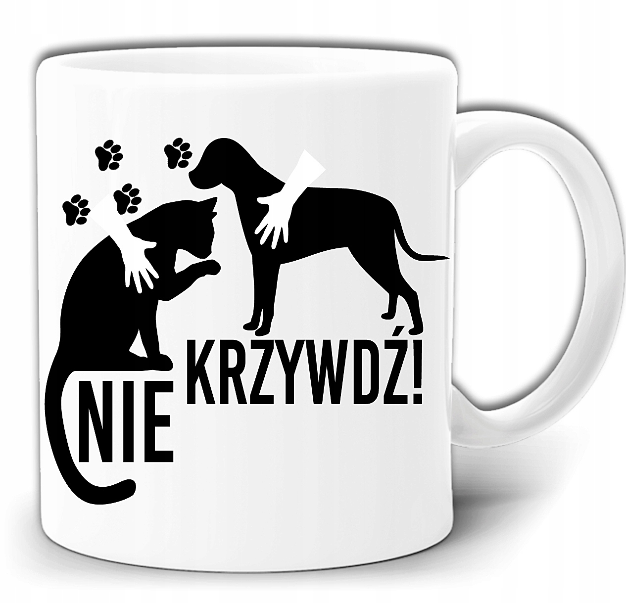 

Nie Krzywdź Zwierząt Pies Kot Kubek +pudełko GW327