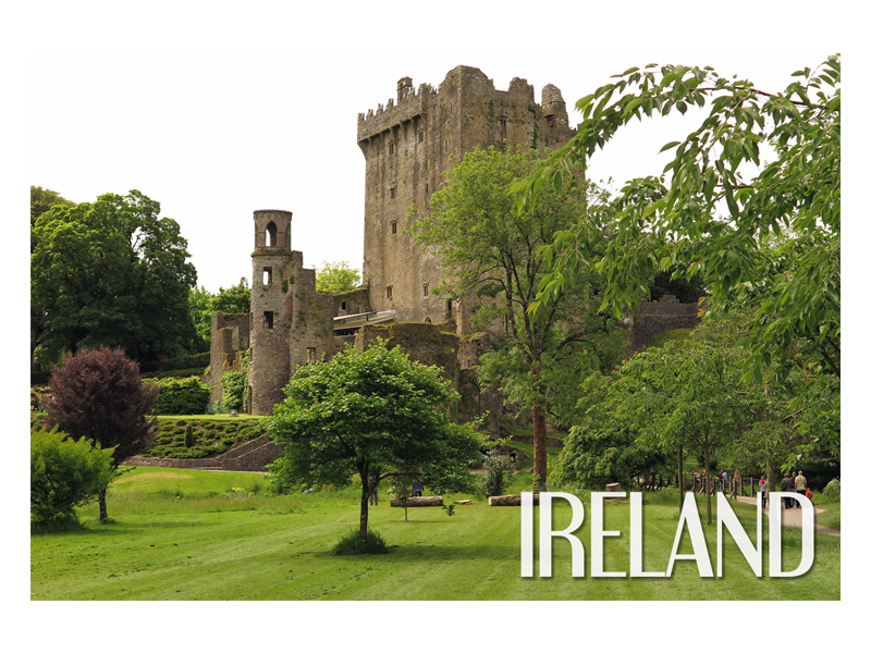 

Irlandia Zamek Blarney Magnes na lodówkę