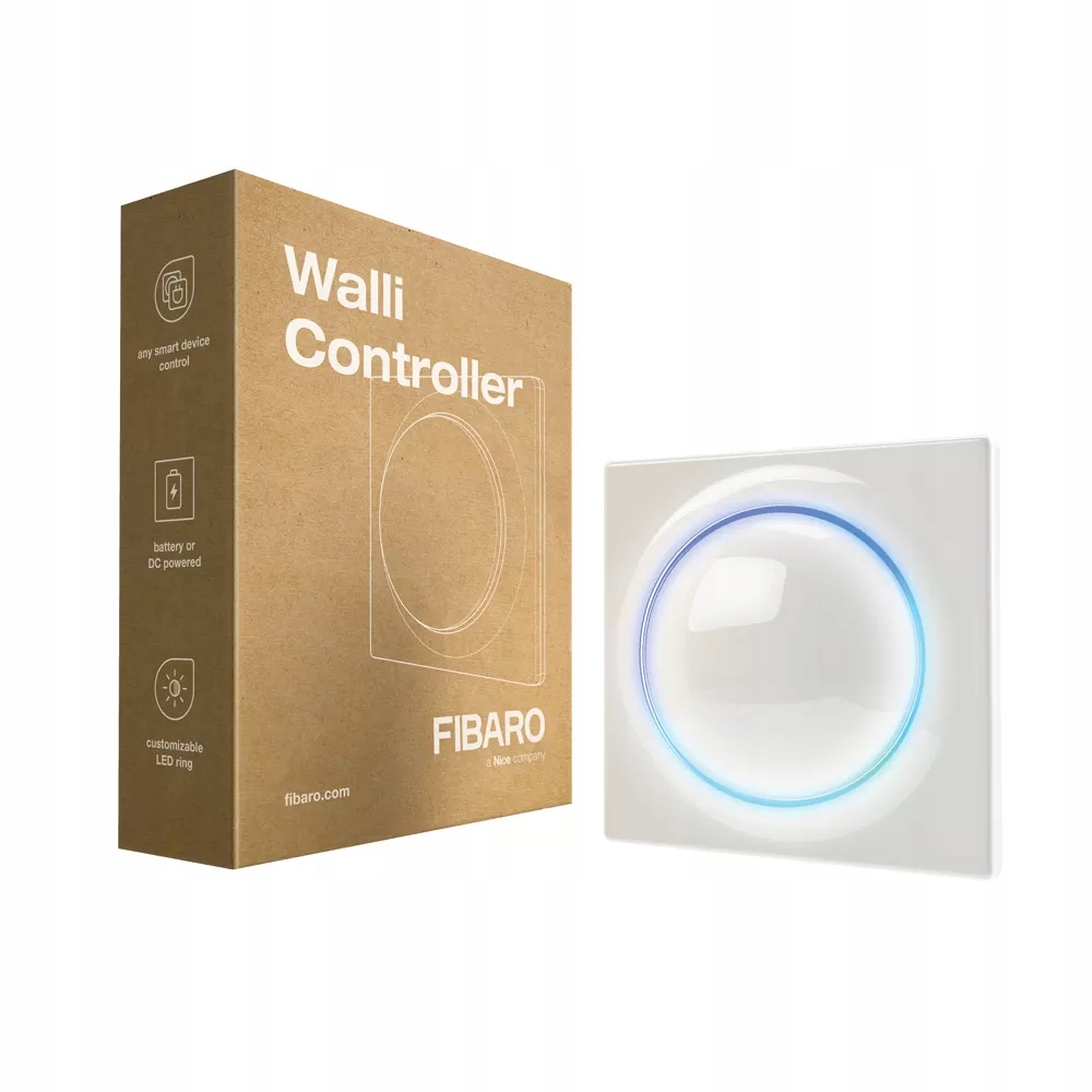 Fibaro Walli Controller Pilot Włącznik Smart Z-Wave Sceny Bezprzewodowy