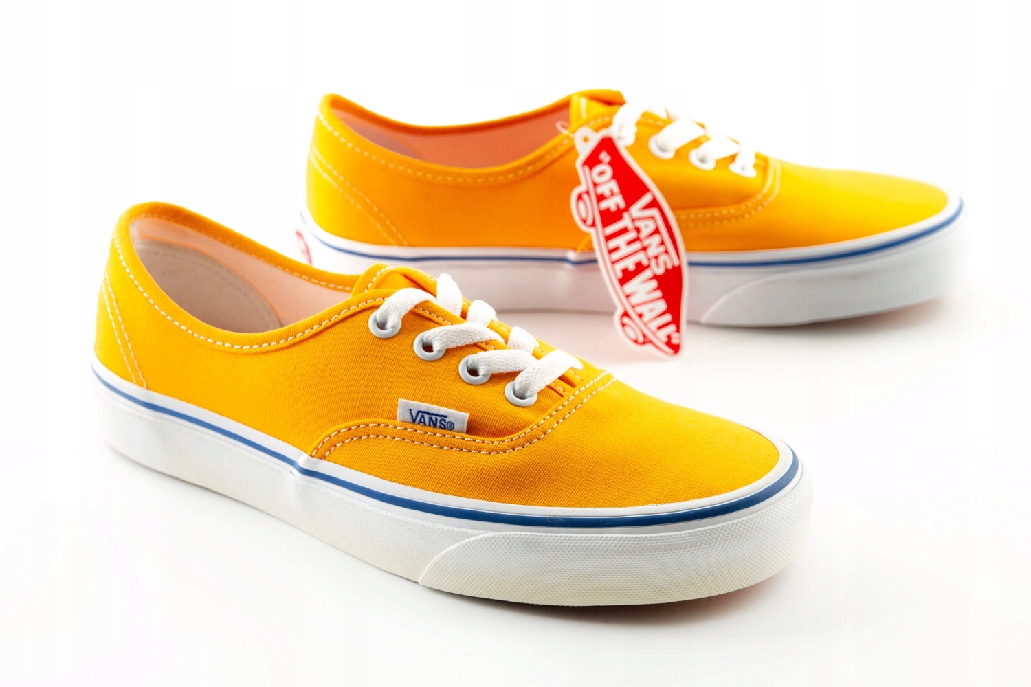Unisexové nízké tenisky Vans Authentic žluté, módní tenisky vel. 40,5