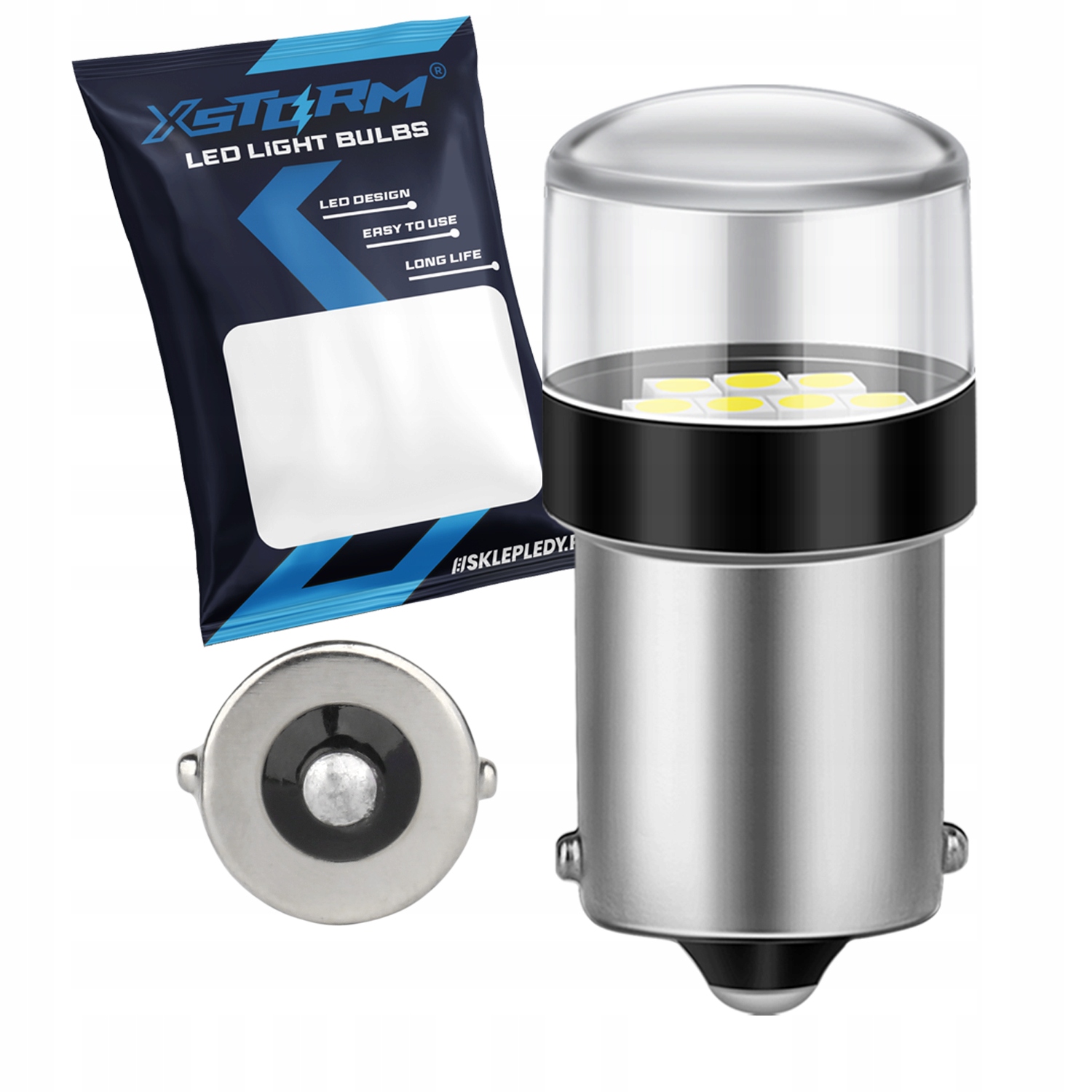 Żarówka P21W Led Xstorm Wstecznego Drl Cofania