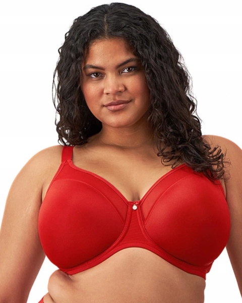 Smooth měkká podprsenka červená