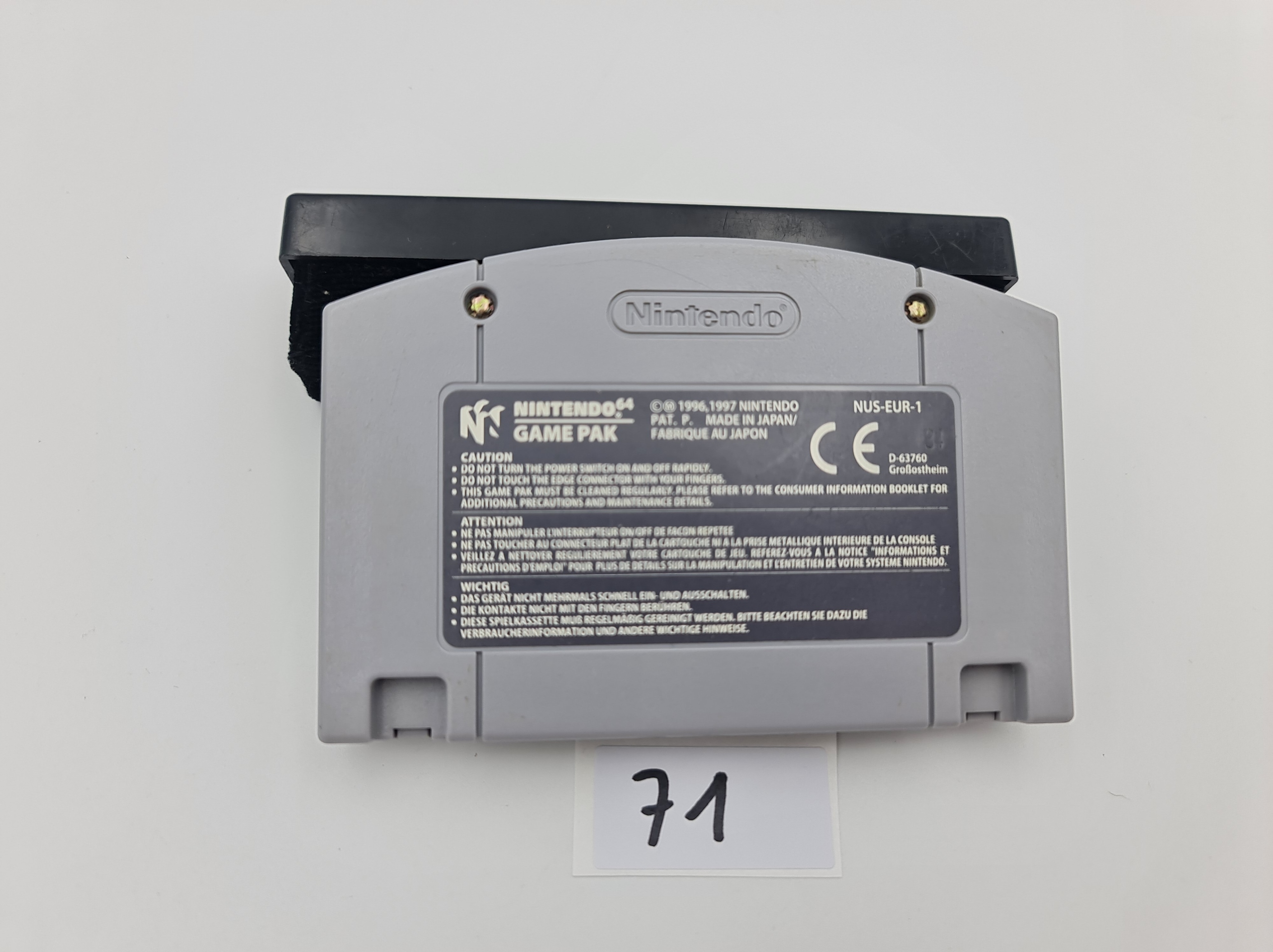 NINTENDO 64 G.A.S.P !! Producent Nintendo