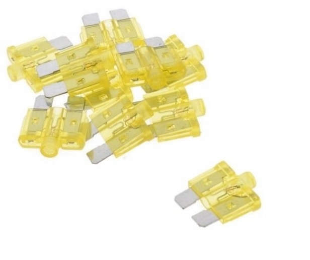 

Bezpiecznik płytkowy z diodą Led 19 mm 20A