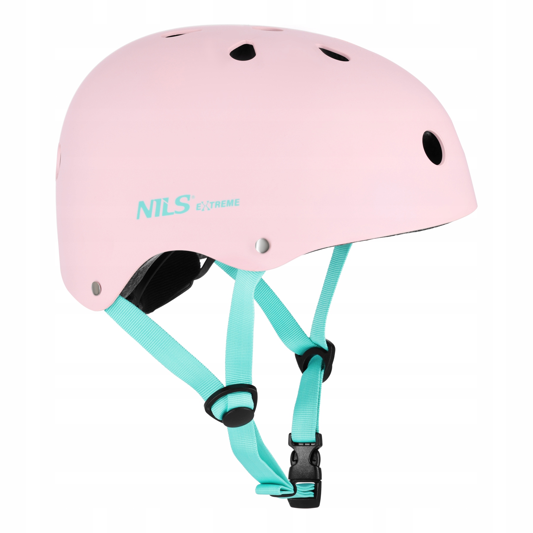 Kask na Hulajnogę Xs 48-52cm Różowy Nils Extreme MTW001-1 Na Rolki
