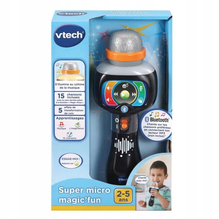 Mikrofon Vtech 551005 Enfant Micro dla dzieci WERSJA HISZPAŃSKA 14872886880  