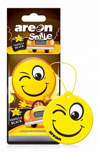 

Areon Smile zapach samochodowy Vanilla Black