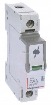 Omezovač přepětí T2 20 Ka 1P Legrand 412220