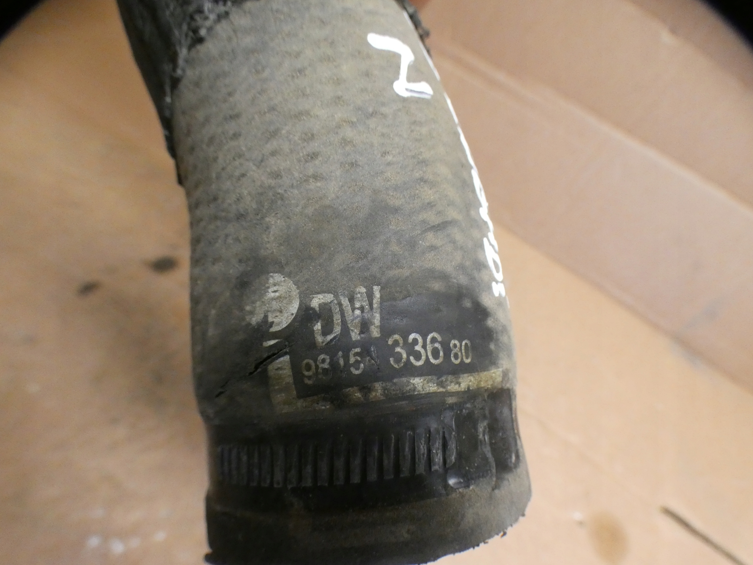 rohr luft DOLOT intercooler PEUGEOT CITROEN 9815433680