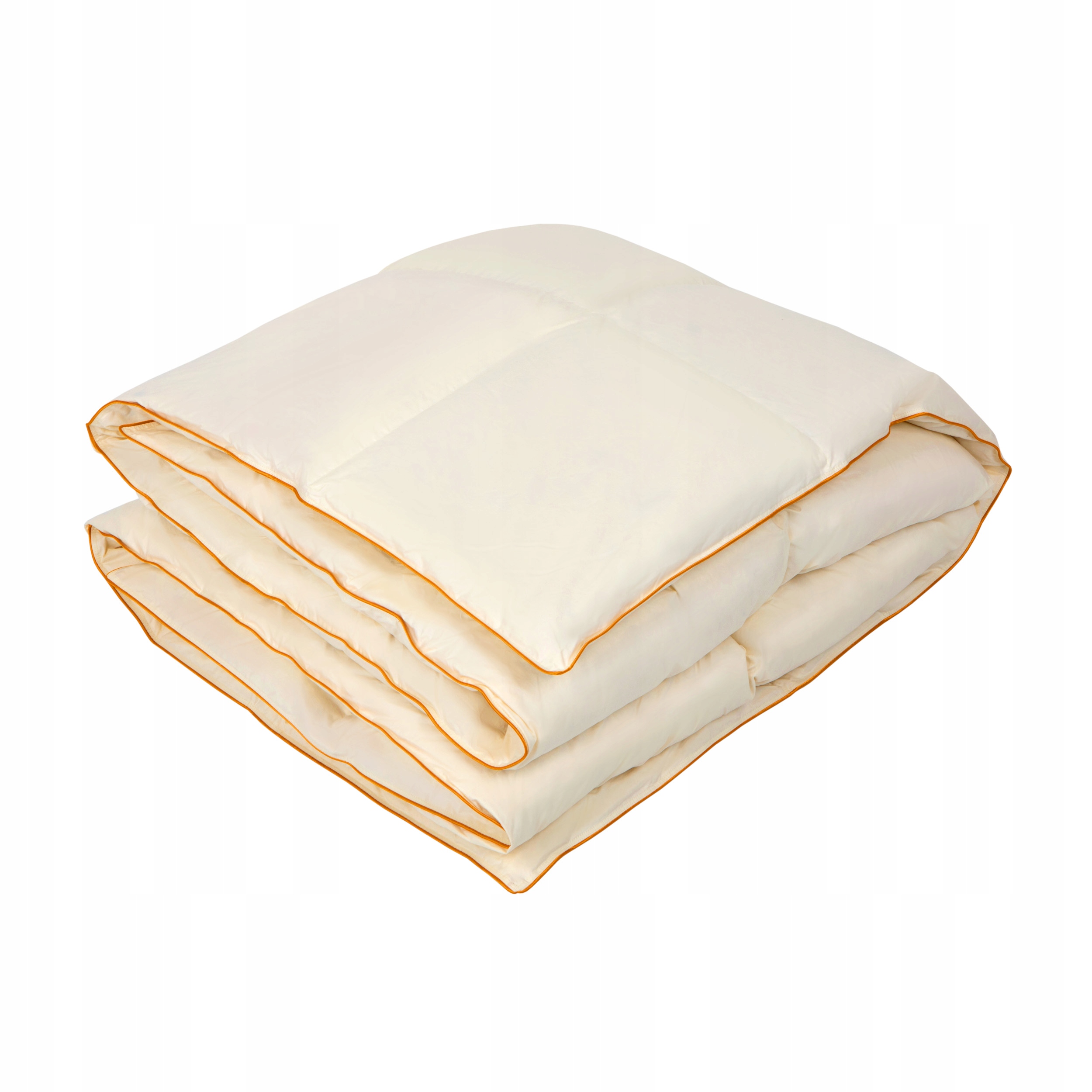 Péřová Přikrývka 140x200 Celoroční Premium, 70% Puch, 100% Bavlna Ecru