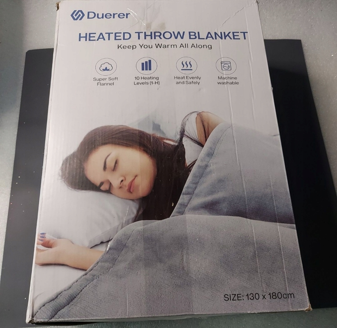 Koc elektryczny grzewczy 180x130 cm