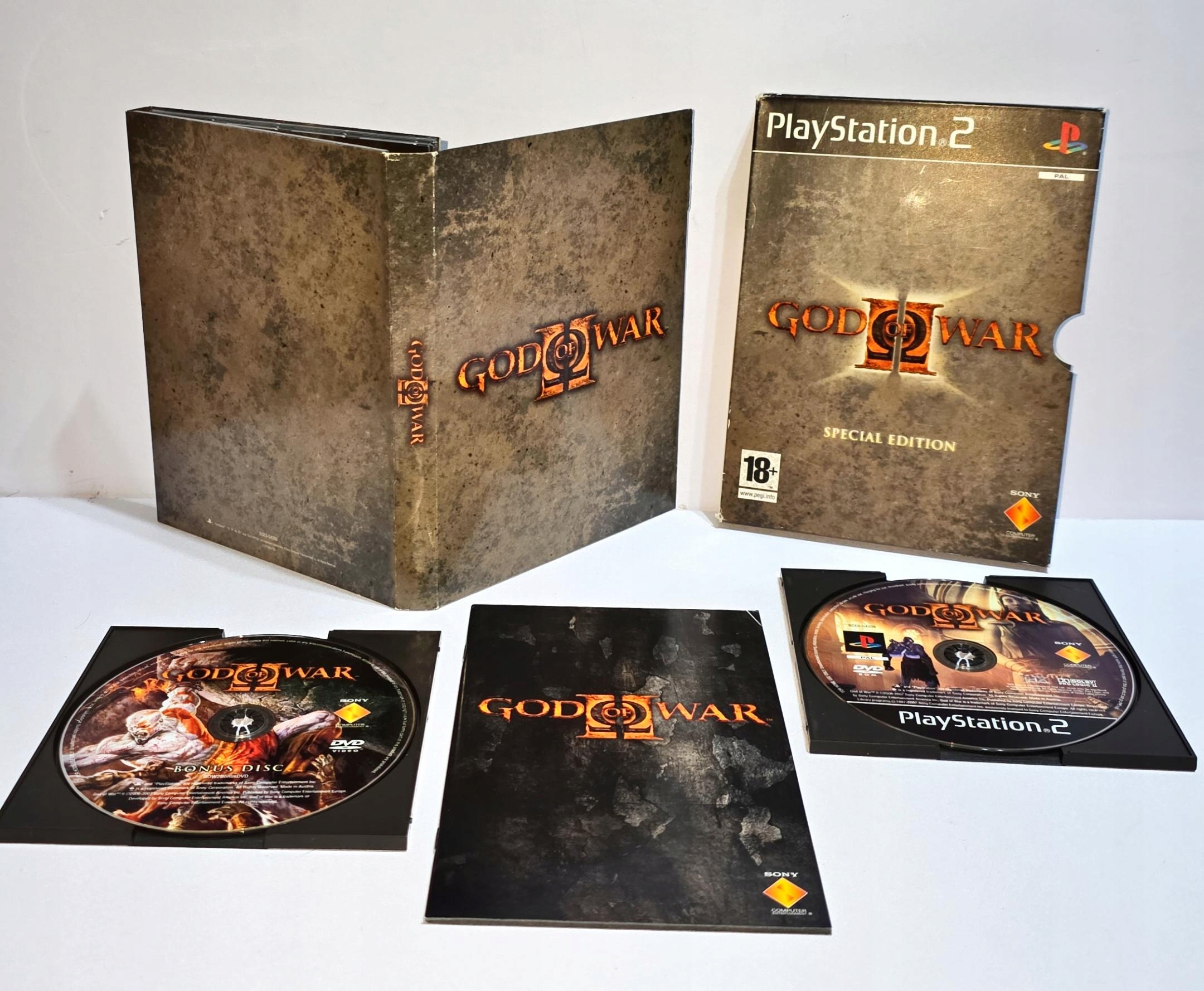 God of War II Special Edition PlayStation 2 ZADBANE PLYTY (PS2)