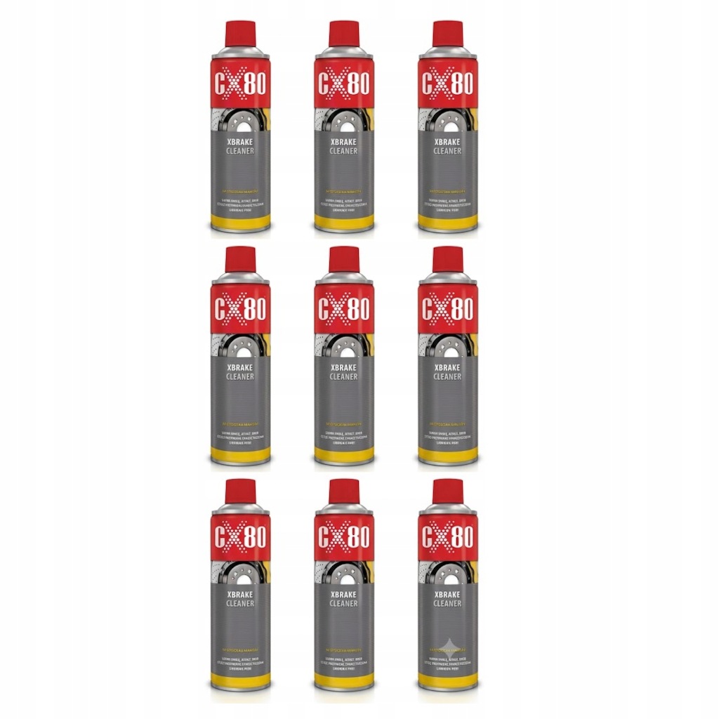 Xbrake Cleaner 600ml preparat do czyszczenia hamulców CX80 x9