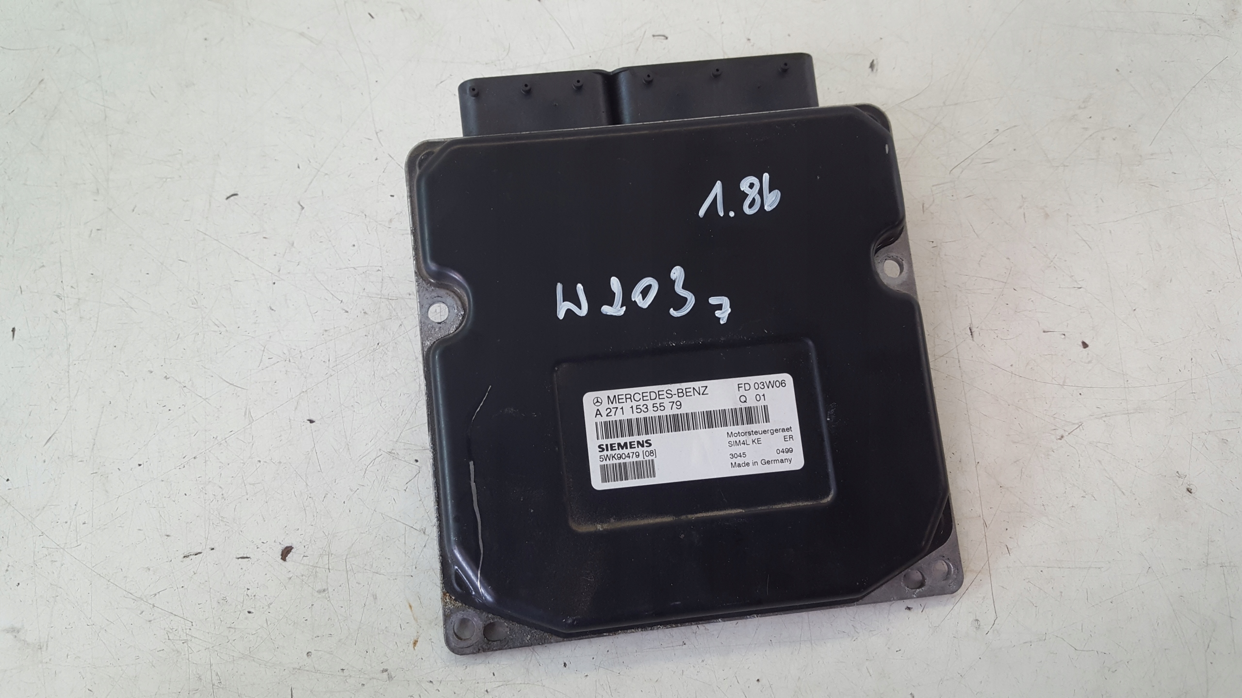 computer Motore 2711535579 Mercedes W203