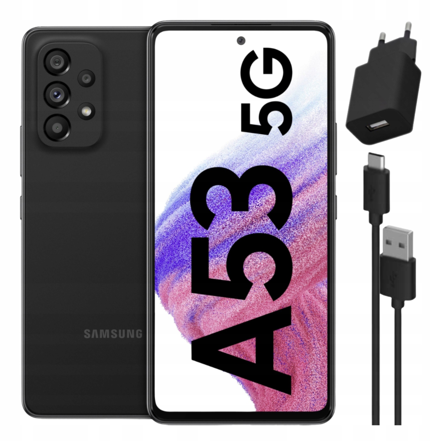 Samsung Galaxy A53 5G 6/128GB 120Hz A536B/DS Čierna Orig. balenie Nový