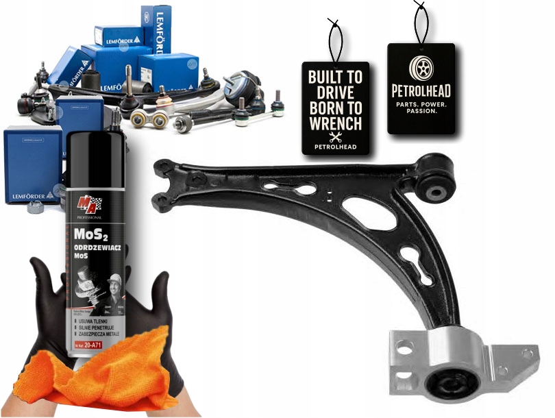 Rameno Vw Přední Golf 5 Le 04- Lemforder #Petrolhead Pro+ Kit1