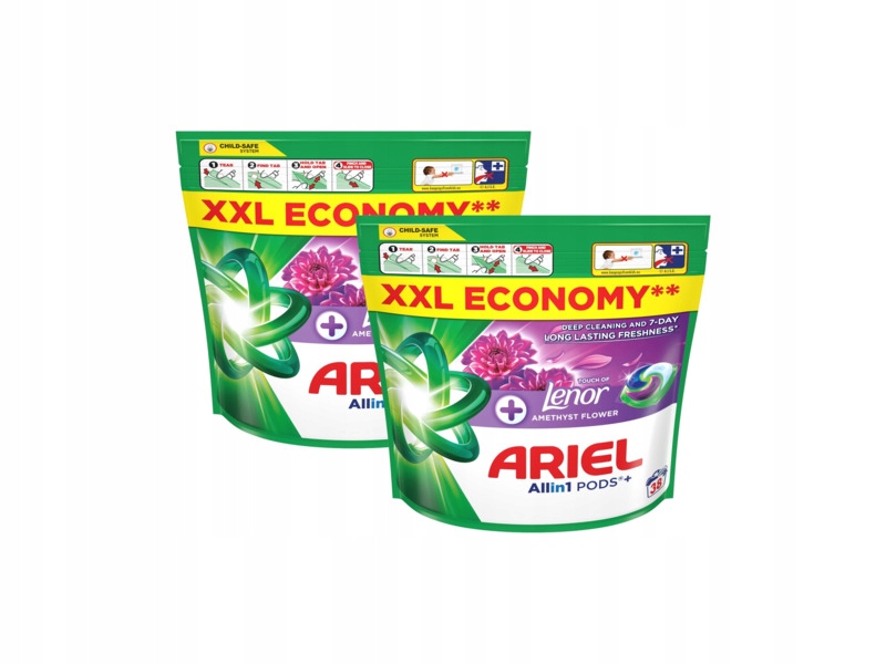 Kapsułki do prania Ariel Touch Of Lenor Amethyst Flower 76 szt.