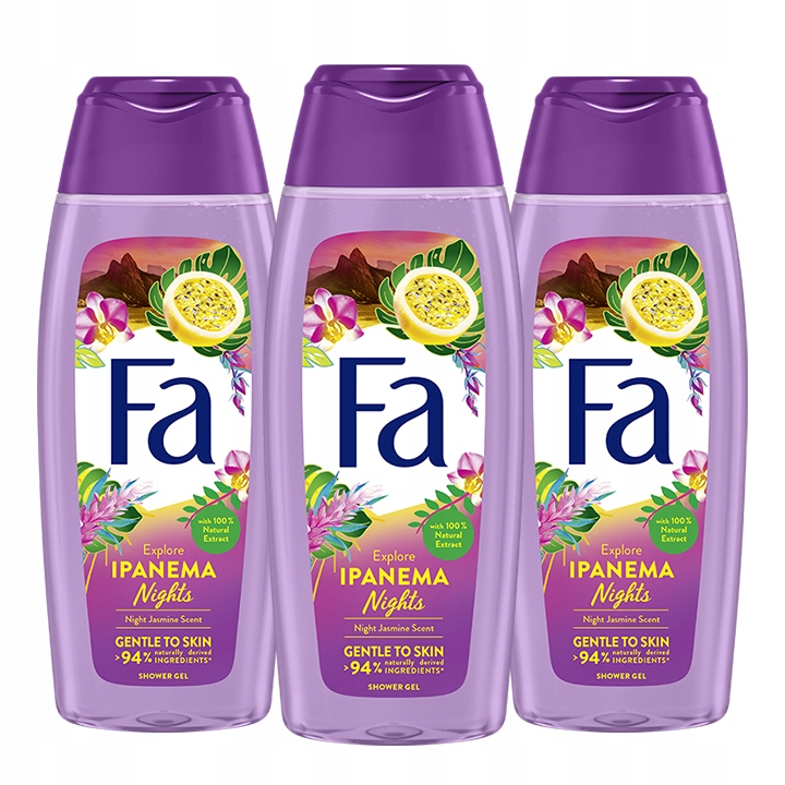 

Fa Żel pod Prysznic Ipanema Nights Jaśmin 400ml x3