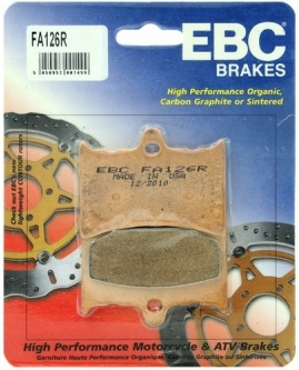 ЕЦБ ТОРМОЗНЫЕ КОЛОДКИ FA126R