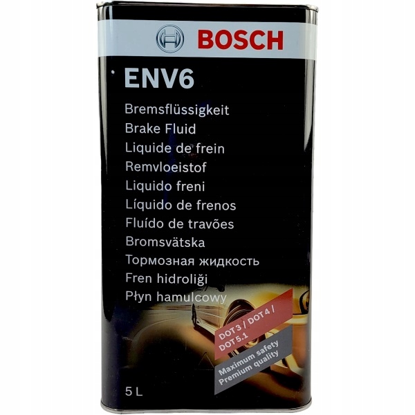 ORYGINALNY PLYN HAMULCOWY DOT 5 1 BOSCH ENV6 5L