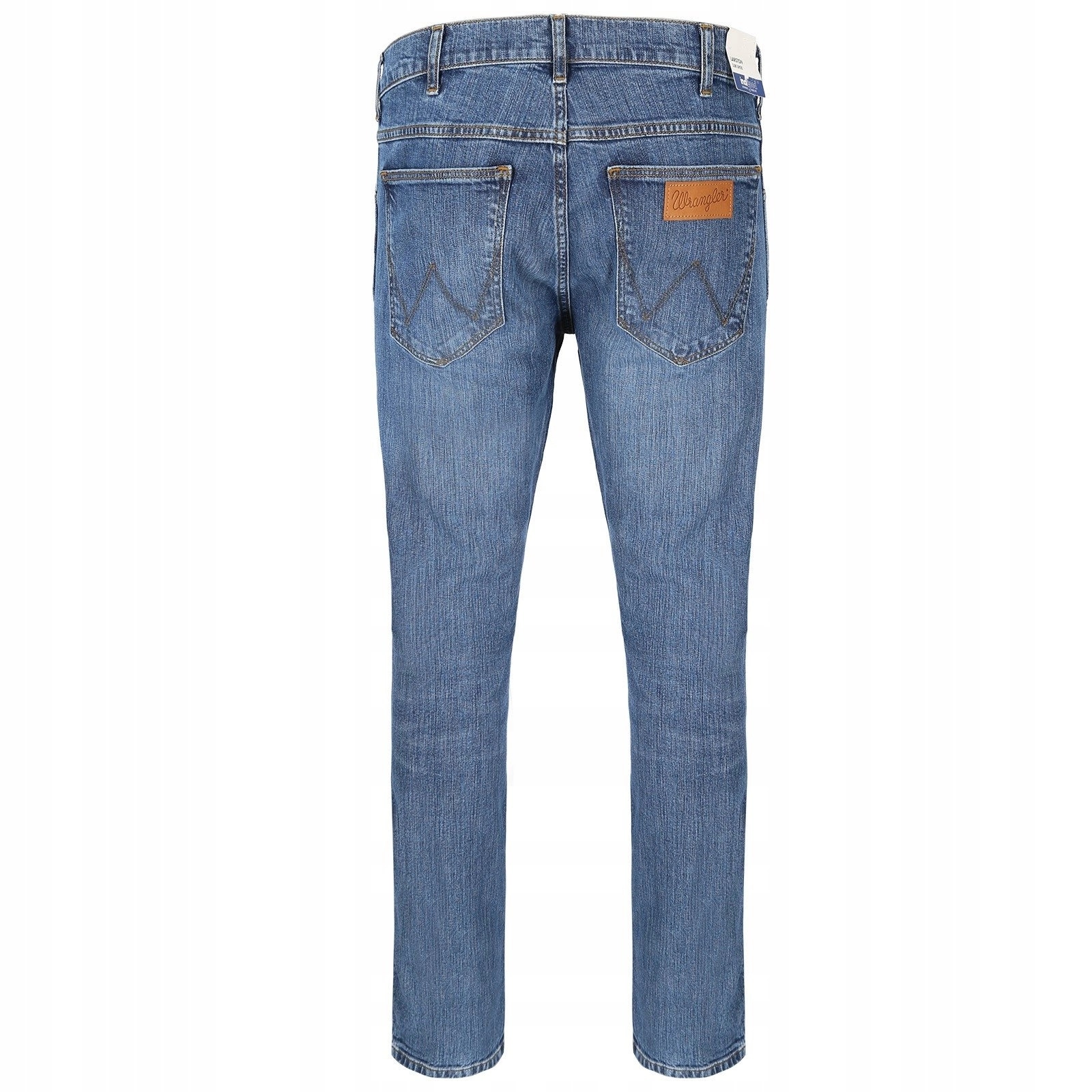 Męskie spodnie jeansowe zwężane Wrangler Larston The Hero W18SP111I 29/32