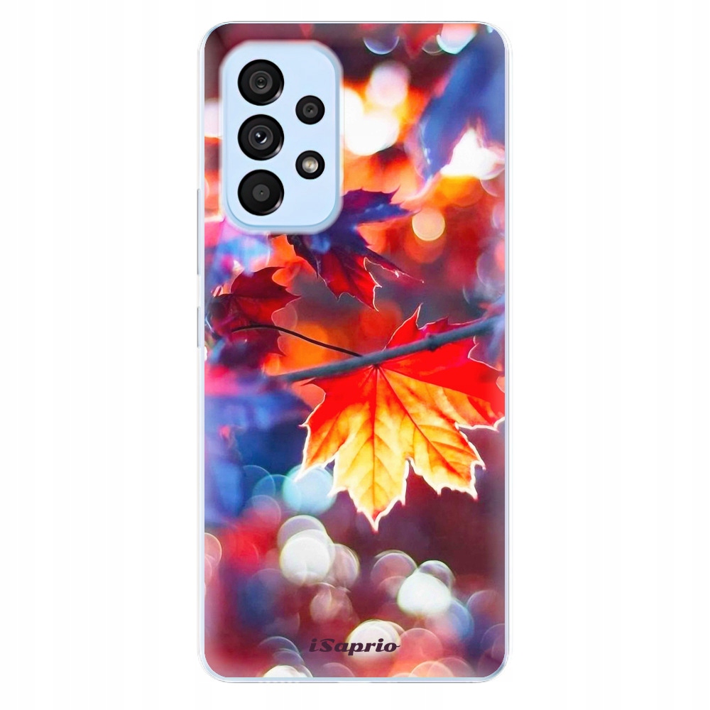 Silikonowe etui iSaprio Autumn Leaves 02 do Samsung Galaxy A73 5G