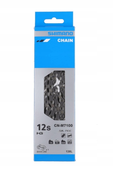Łańcuch Shimano Slx CN-M7100 12s 138 Ogniw Spinka Oryginał Box
