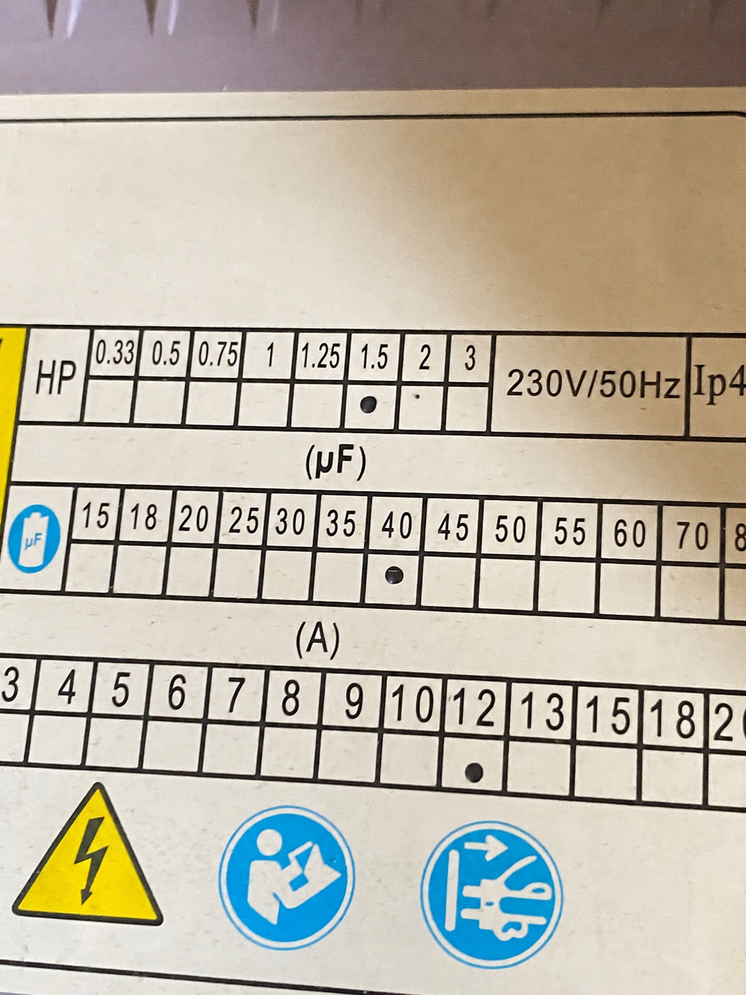 Puszka Rozruchowa Skrzynka 1,1kW/230 40uF 12A Zabezpieczenie Pompy
