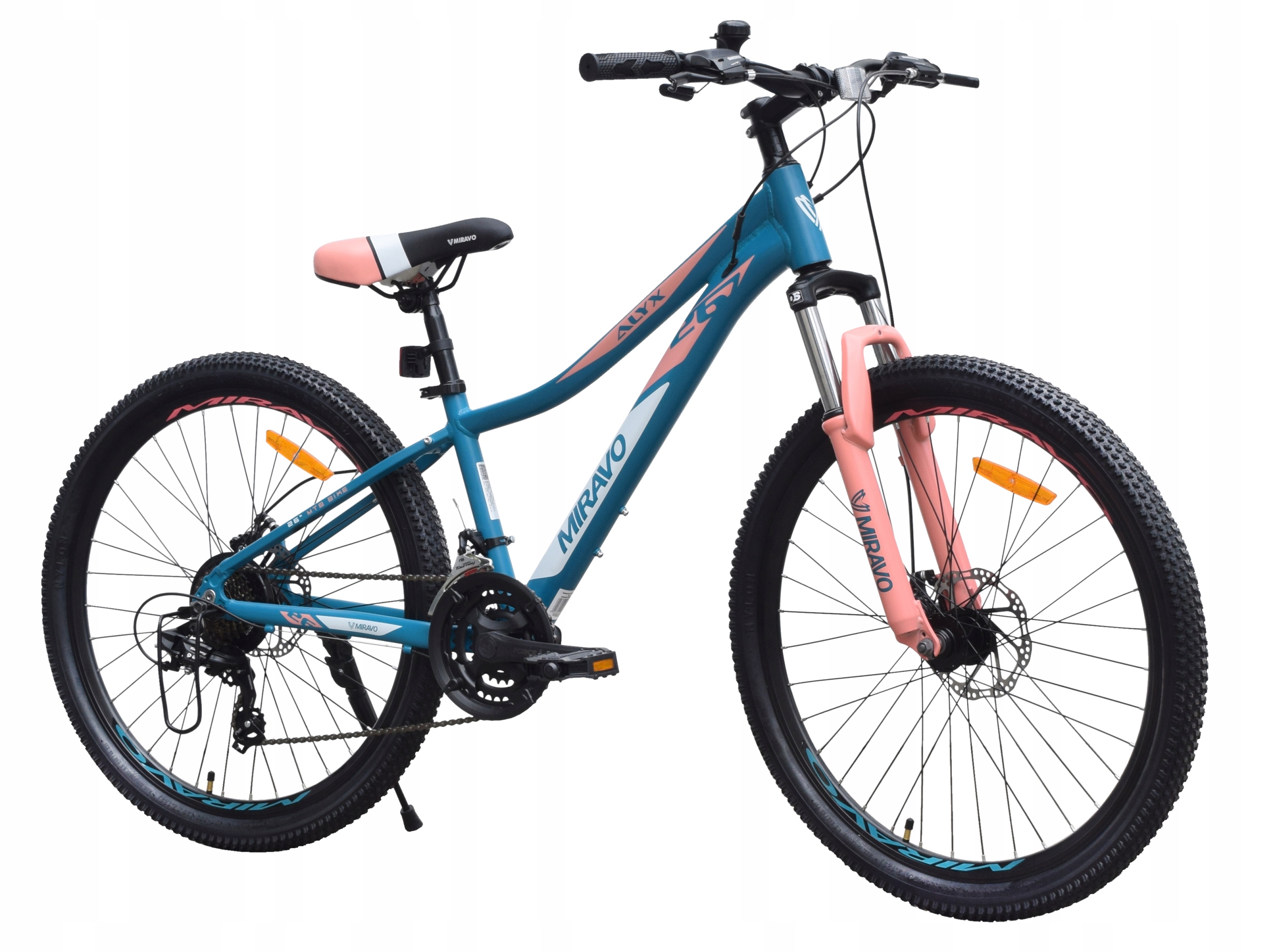 Kolo 26 Miravo Mtb Horský Hliník Tlumič Osvětlení Patka Bonus