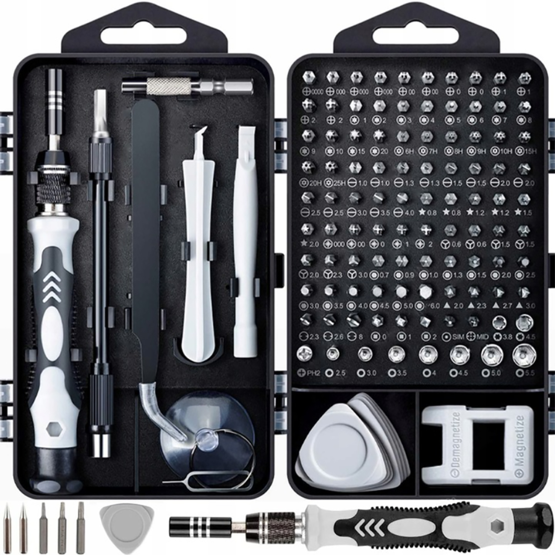 ZESTAW ŚRUBOKRĘTÓW PRECYZYJNYCH WKRĘTAK BITY 115w1