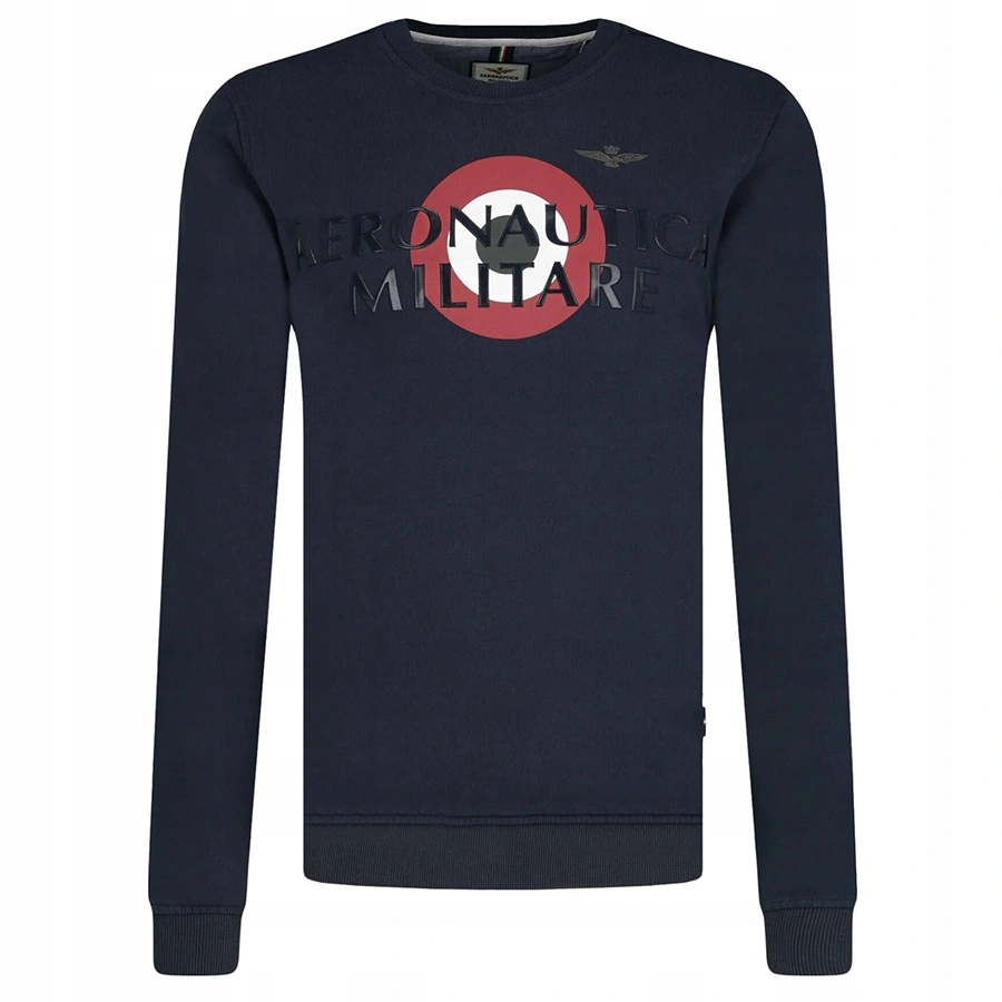 Mikina Aeronautica Militare FE1540F417 Tmavě modrá
