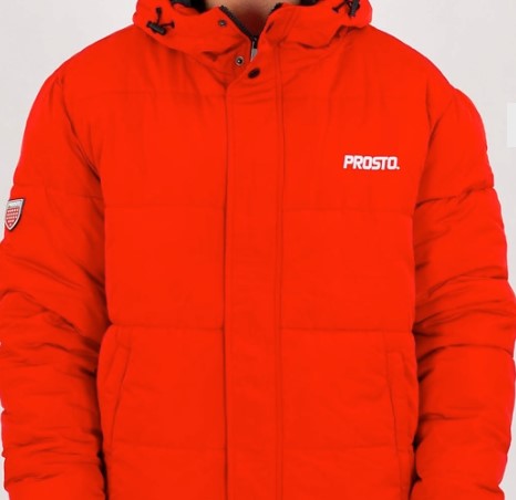 Bunda Prosto Puff Bomber Red