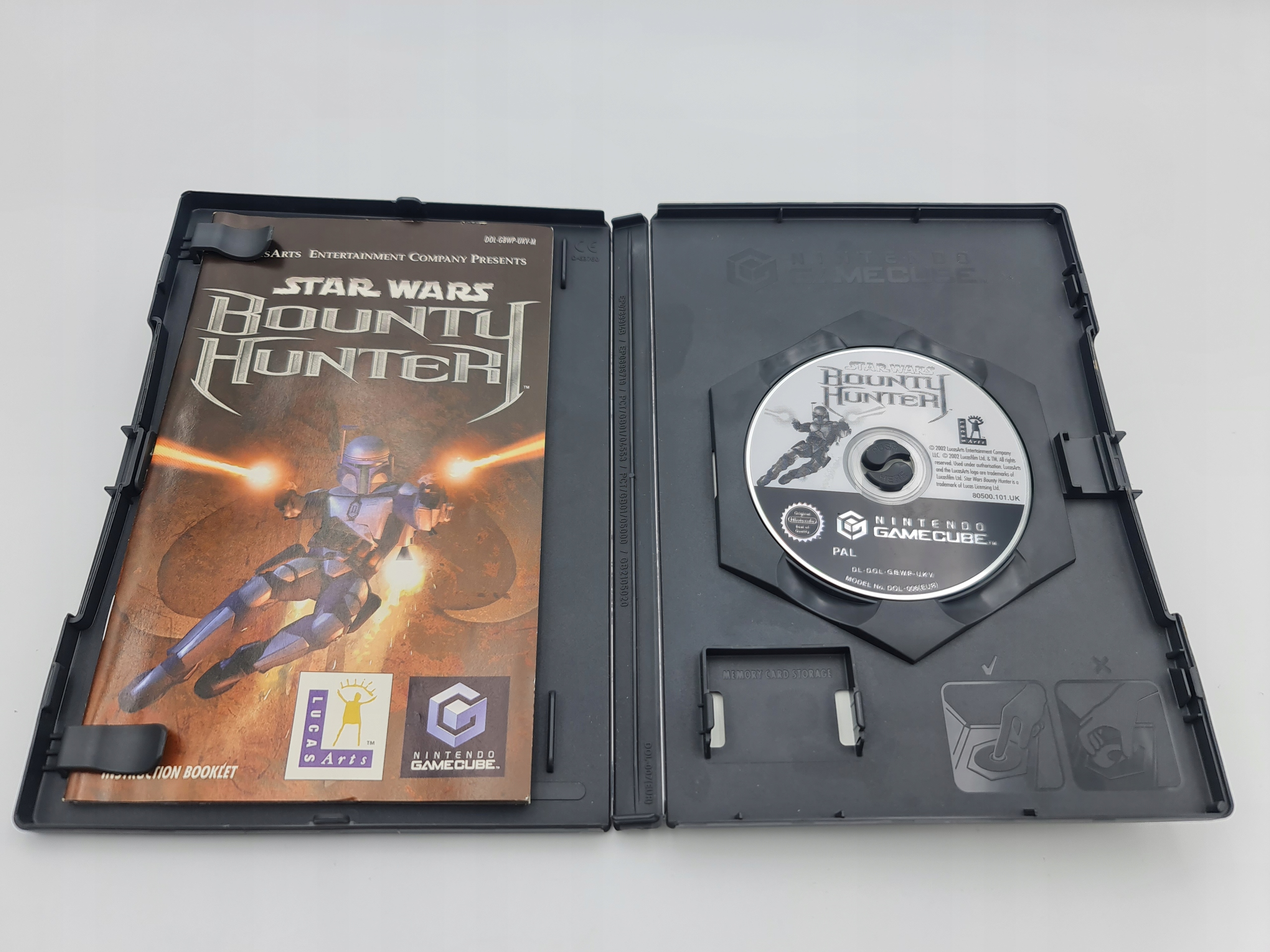 NINTENDO GAMECUBE STAR WARS BOUNTY HUNTER Platforma Nintendo GameCube