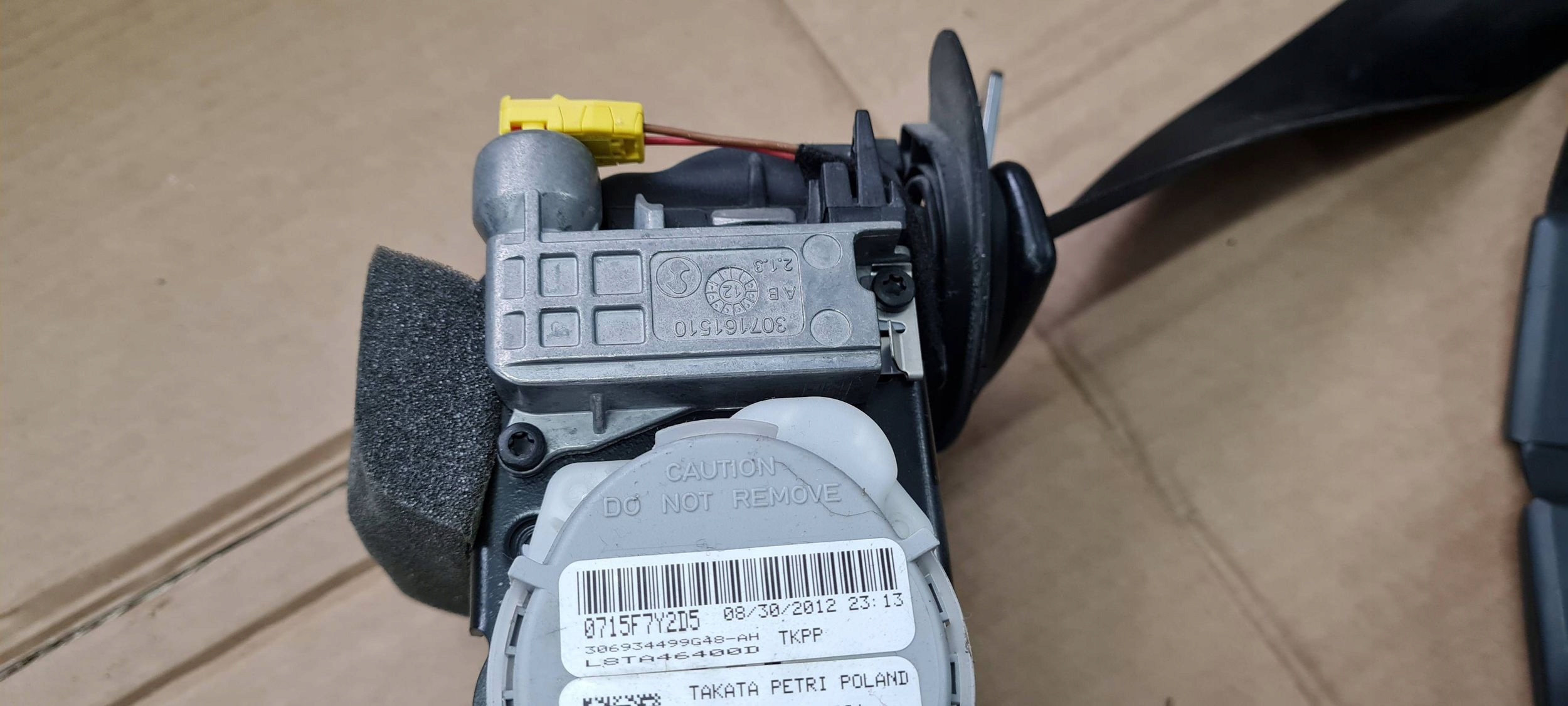 A7 4G S7 tension belt safety right front front ORG 4G8857706D A6 C7 4G