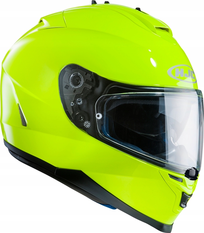 Motocyklová Prilba Hjc IS-17 Solid Fluo Green Xxs Bonus